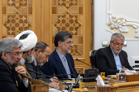 تصاویر/ نشست کارگروه امام رضا علیه‌السلام وزارت امور خارجه در حرم مطهر رضوی