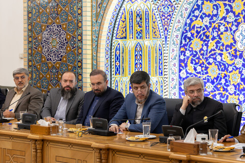 تصاویر/ نشست کارگروه امام رضا علیه‌السلام وزارت امور خارجه در حرم مطهر رضوی