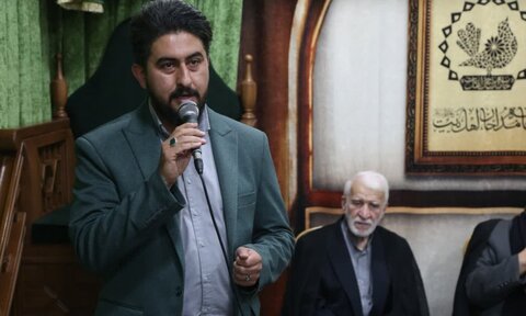 تصاویر/ گردهمایی مداحان تهران در خانه مداحان اهل‌بیت(ع)