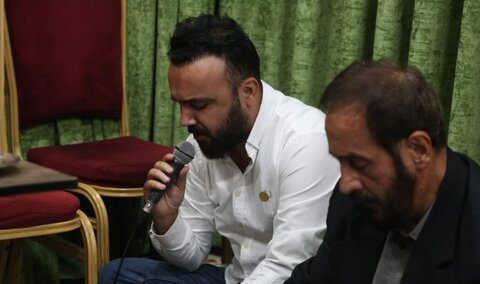 تصاویر/ گردهمایی مداحان تهران در خانه مداحان اهل‌بیت(ع)