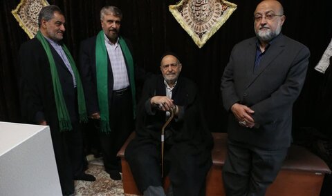 تصاویر/ گردهمایی مداحان تهران در خانه مداحان اهل‌بیت(ع)