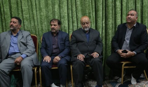 تصاویر/ گردهمایی مداحان تهران در خانه مداحان اهل‌بیت(ع)