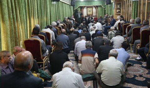 تصاویر/ گردهمایی مداحان تهران در خانه مداحان اهل‌بیت(ع)