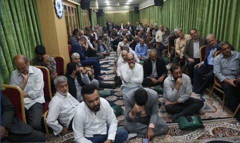 تصاویر/ گردهمایی مداحان تهران در خانه مداحان اهل‌بیت(ع)