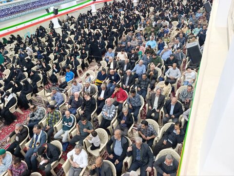 تصاویر/ هفتمین یادواره شهدای شهر نیاسر