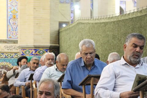 تصاویر/ مراسم قرائت دعای پرفیض کمیل