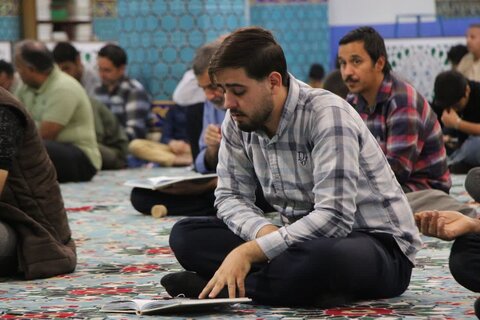 تصاویر/ مراسم قرائت دعای پرفیض کمیل