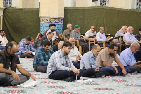 تصاویر/ مراسم قرائت دعای پرفیض کمیل