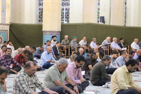 تصاویر/ مراسم قرائت دعای پرفیض کمیل