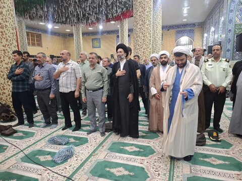 تصاویر/ یادواره شهدای طاهرآبادکاشان