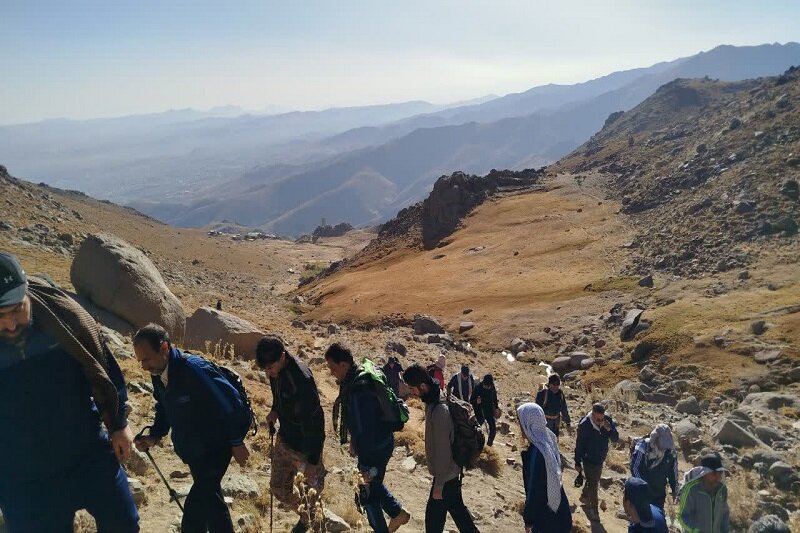 کوهنوردی پیوندی میان جسم و روح است+عکس