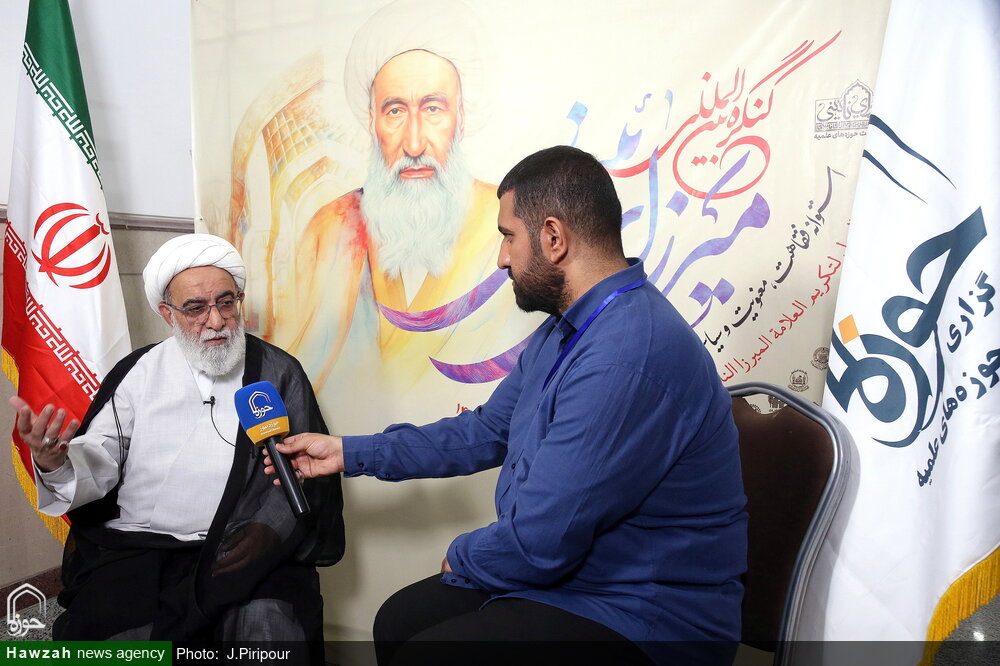 تصاویر/ گفت و گوی حوزه نیوز با شرکت کنندگان در کنگره بین‌المللی مرحوم میرزای نائینی