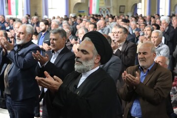 تصاویر/ اقامه نماز جمعه سلماس