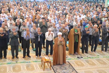 تصاویر/ نماز جمعه عبادی سیاسی اسلامشهر