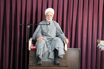 تصاویر/ درس اخلاق طلاب مدرسه علمیه امام صادق (ع) بیجار