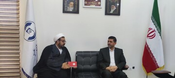 تصاویر/ بازدید نماینده مجلس مردم اهواز از مرکز خدمات حوزه علمیه خوزستان