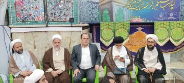 تصاویر/ آیین نکوداشت یکصدمین جلسه تفسیر نهج‌البلاغه در ساوه