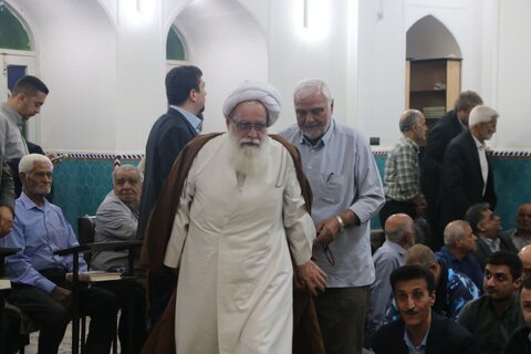 تصاویر/ برگزاری مراسم بزرگداشت سالگرد ارتحال آیت الله سید روح الله خاتمی (ره) در اردکان