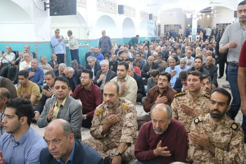 تصاویر/ برگزاری مراسم بزرگداشت سالگرد ارتحال آیت الله سید روح الله خاتمی (ره) در اردکان