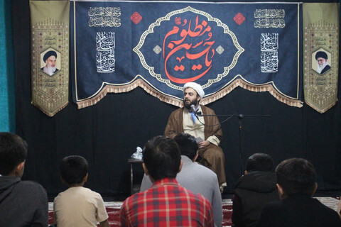 تصاویر/  هیئت جوانان و نوجوانان حضرت قاسم بن الحسن (ع) حوزه علمیه مرند