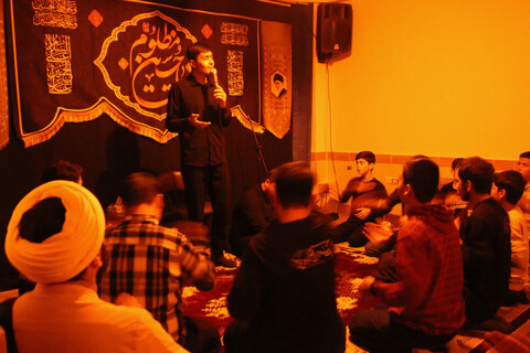 تصاویر/  هیئت جوانان و نوجوانان حضرت قاسم بن الحسن (ع) حوزه علمیه مرند