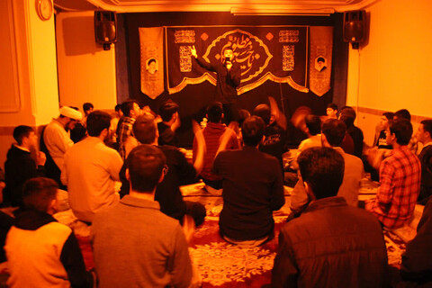 تصاویر/  هیئت جوانان و نوجوانان حضرت قاسم بن الحسن (ع) حوزه علمیه مرند