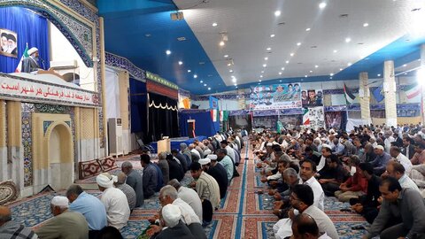 آیین عبادی سیاسی نماز جمعه شهرستان زابل