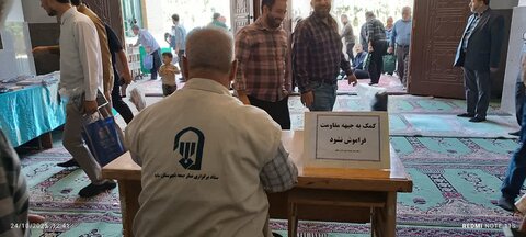 تصاویر/ برپایی میزهای خدمت ادارات شهرستان ساوه