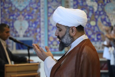 نماز جمعه خارگ به روایت تصویر