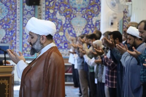 نماز جمعه خارگ به روایت تصویر