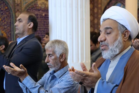 نماز جمعه خارگ به روایت تصویر