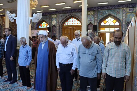 نماز جمعه خارگ به روایت تصویر