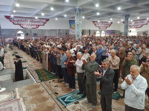 تصاویر/ نمازعبادی سیاسی جمعه کاشان