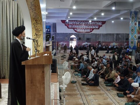 تصاویر/ نمازعبادی سیاسی جمعه کاشان