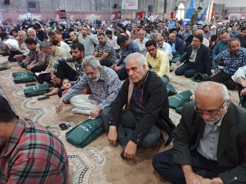 تصاویر/ نمازعبادی سیاسی جمعه کاشان