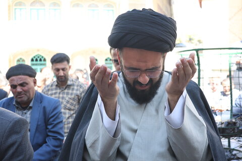 اقامه نماز طلب باران در شهرکرد