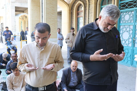 اقامه نماز طلب باران در شهرکرد