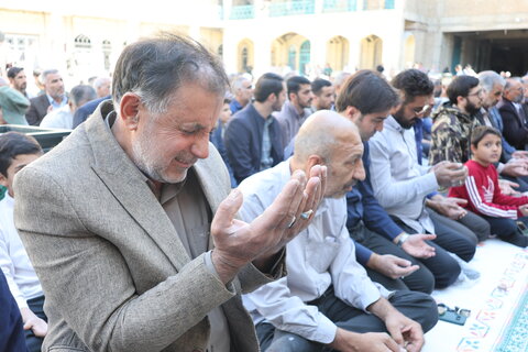 اقامه نماز طلب باران در شهرکرد