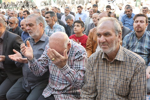 اقامه نماز طلب باران در شهرکرد