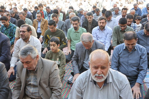 اقامه نماز طلب باران در شهرکرد