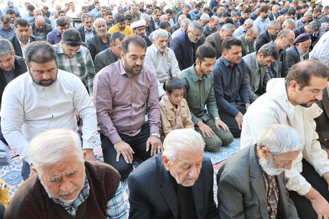 اقامه نماز طلب باران در شهرکرد