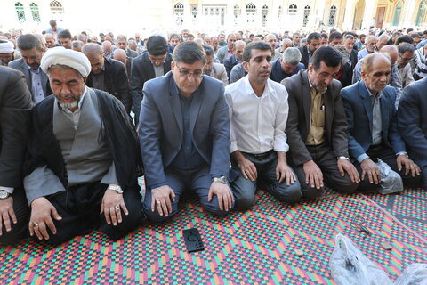 اقامه نماز طلب باران در شهرکرد