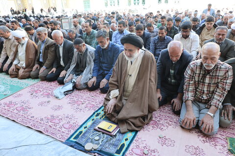 اقامه نماز طلب باران در شهرکرد