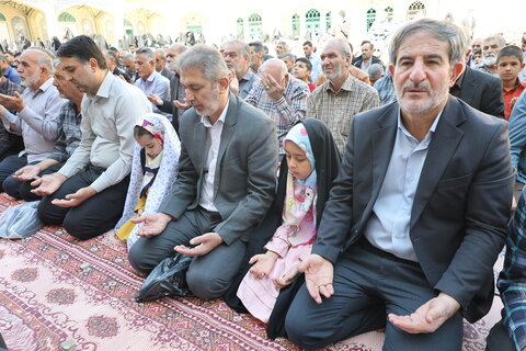 اقامه نماز طلب باران در شهرکرد