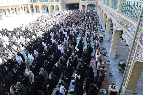 اقامه نماز طلب باران در شهرکرد