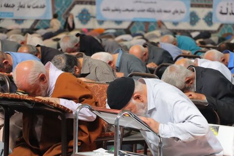 تصاویر/ نماز جمعهدعبادی سیاسی اسلامشهر