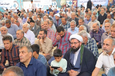تصاویر/ نماز جمعهدعبادی سیاسی اسلامشهر