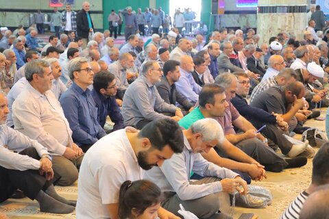 تصاویر/ نماز جمعهدعبادی سیاسی اسلامشهر