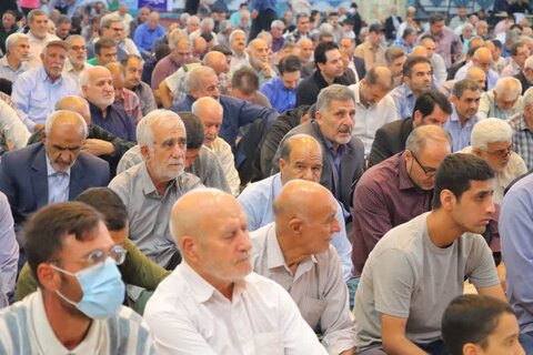 تصاویر/ نماز جمعهدعبادی سیاسی اسلامشهر