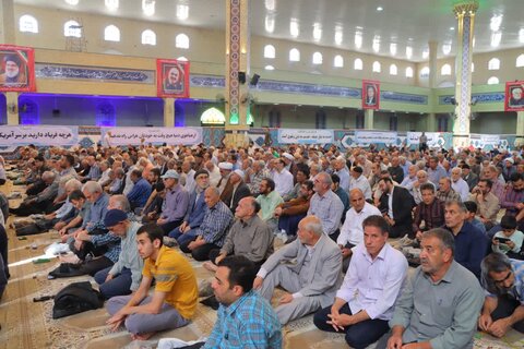 تصاویر/ نماز جمعهدعبادی سیاسی اسلامشهر